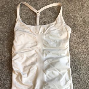 White Athleta tank top